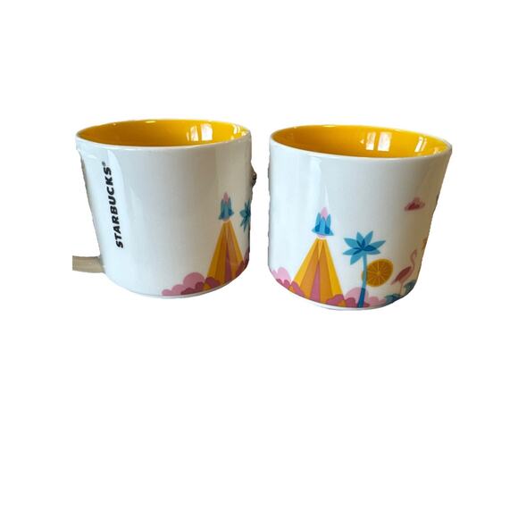 Starbucks Florida You Are Here 14 Oz Mug. Pair Of 2. Keep One Give One - Picture 4 of 4